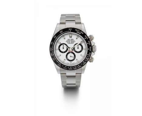 ROLEXDaytona. Art der Uhr: Chronograph. Herkunft: Schweiz, Genf. Datierung: 2019. Werk: Automatik, Cal. 4130. Gehäuse/Armband