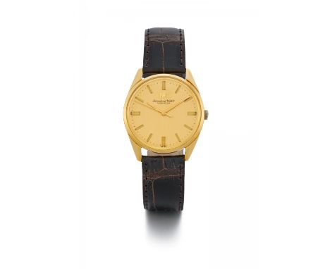 IWCArmbanduhr. Herkunft: Schweiz, Schaffhausen. Datierung: Um 1970. Werk: Handaufzug, Cal. 89. Gehäuse/Armband: 750/- Gelbgol