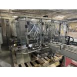 Federal Filler 12 Station Inline Overflow Filling Machine, Machine# 2513-SL-7412-LV-EXP, 28/32oz