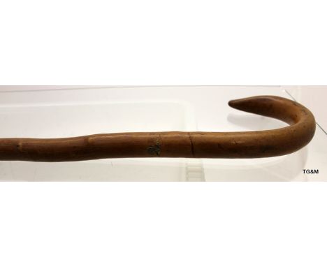 German WW2 walking stick with Nazi emblem