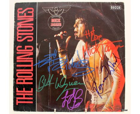 A fully signed rolling stones LP