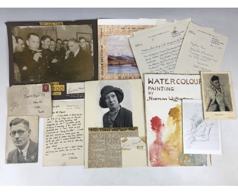 [ Autographs ] Sundry autographs including those of Edmund Blunder (1896 - 1974), author and poet; Nina Hamnett, artist, scul