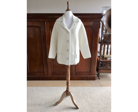 Three 1960s ladies' knitted coats, to include an emerald-green Slic-Wear Duffle coat, with removable hood, size 40, a Dorce c