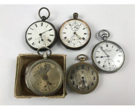 A Victorian silver cased pocket watch with lever movement by Matthew Ord of Hexham, a late 19th Century chronometer pocket wa
