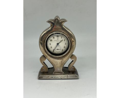 A Birmingham silver hallmarked pocket watch standby S M Levi Ltd, 1902, with Ingersooll pocket watch