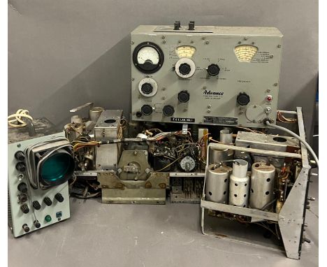 A vintage type T2 signal radio/W.meter