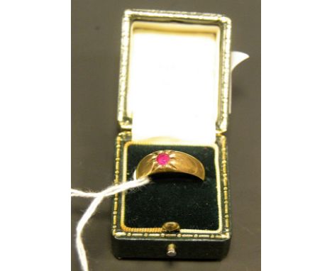 A ruby ring