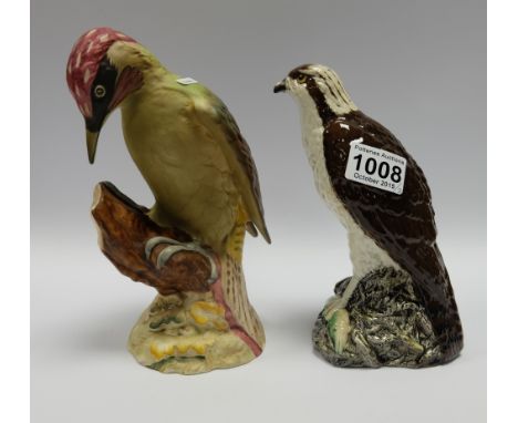 Beswick Woodpecker 1213 Matt and Beneagles Osprey decanter (2)