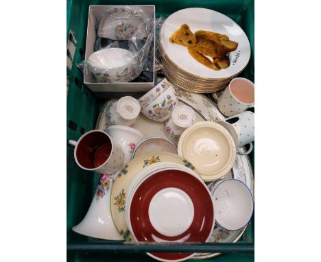 A Collection of Minton Haddon Hall items and Royal Worcester Teddy Bear plates etc (32)