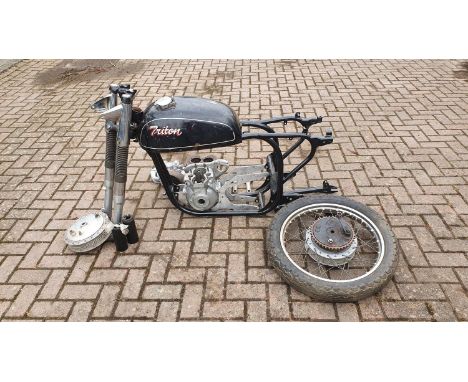 Triton project, Registration number no paperwork. Frame number 1812950. Engine number 6T 010424.This project consists of a No