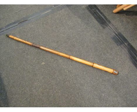 A bamboo sword stick