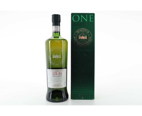 SMWS 121.34 ARRAN 10 YEAR OLD ISLAND SINGLE MALT  "Pears in a satchel"Matured in a refill bourbon hogsheadOne of 309 bottles 