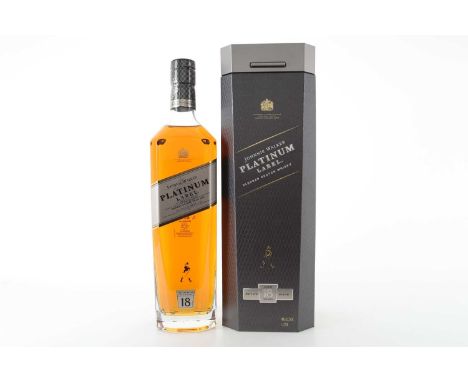 JOHNNIE WALKER 18 YEAR OLD PLATINUM 1L BLENDED WHISKY  "Celebrating the ISC Global Supply & Procurement Excellence Market of 