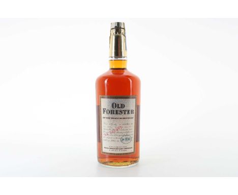 OLD FORESTER 86° PROOF 40 OZ KENTUCKY BOURBON 86° Proof / 40oz
