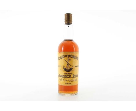CRAWFORD'S GALLEY BRAND SPECIAL JAMAICA RUM CIRCA 1950S 70° Proof / approximately 75clPlease see additional images.