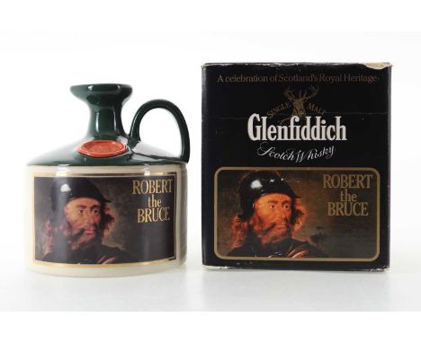 GLENFIDDICH HERITAGE RESERVE ROBERT THE BRUCE DECANTER 75CL SPEYSIDE SINGLE MALT  43% ABV / 75cl  Without Glenfiddich, Scotla