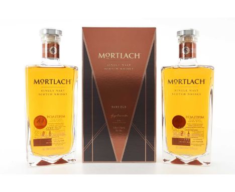 2 BOTTLES OF MORTLACH RARE OLD 50CL SPEYSIDE SINGLE MALT  43.4% ABV / 70cl  Qty: 2  Dubbed “the Beast of Dufftown” by whisky 