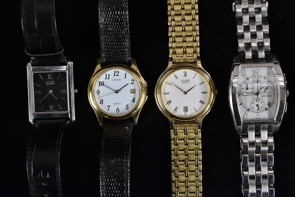 citizen eco drive stiletto rectangular