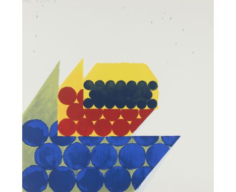 Richard Smith, British b. 1931-2016,Geometrical Abstract, 1964;silkscreen in colours, signed in pencil, dated and numbered 25