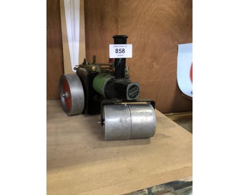 A VINTAGE MAMOD STEAM ROLLER ENGINE 