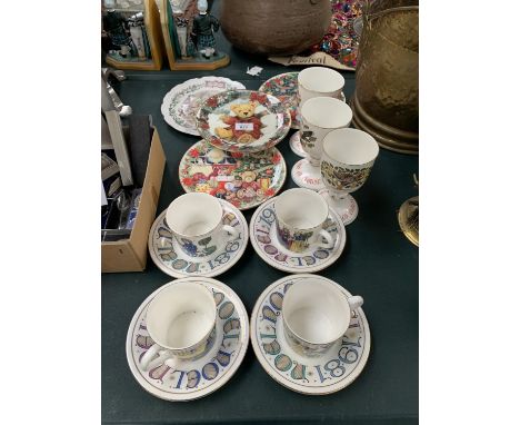 A COLLECTION OF ROYAL DOULTON CHRISTMAS SPECIAL CERAMIC ITEMS 