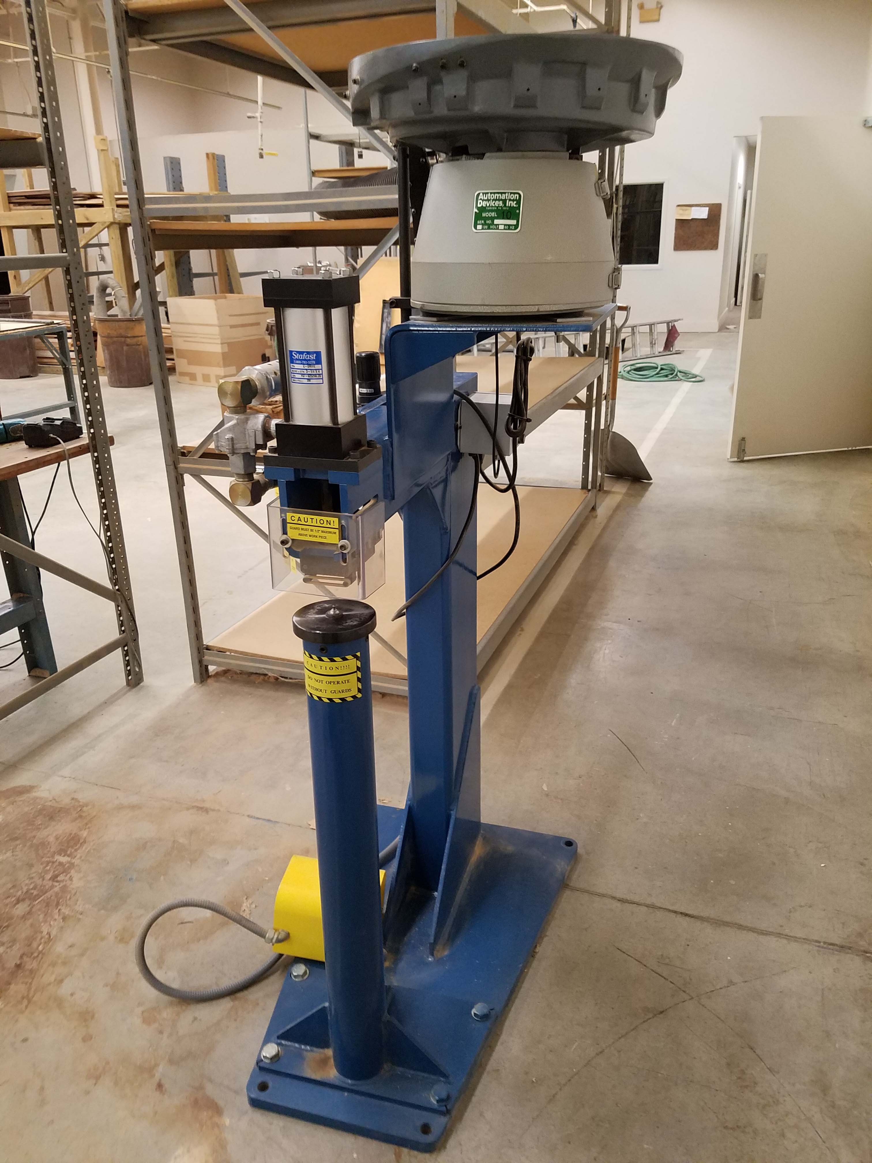 Stafast 5/16 TNut Pneumatic Insert Machine Model HFMRP56, s/n 075645