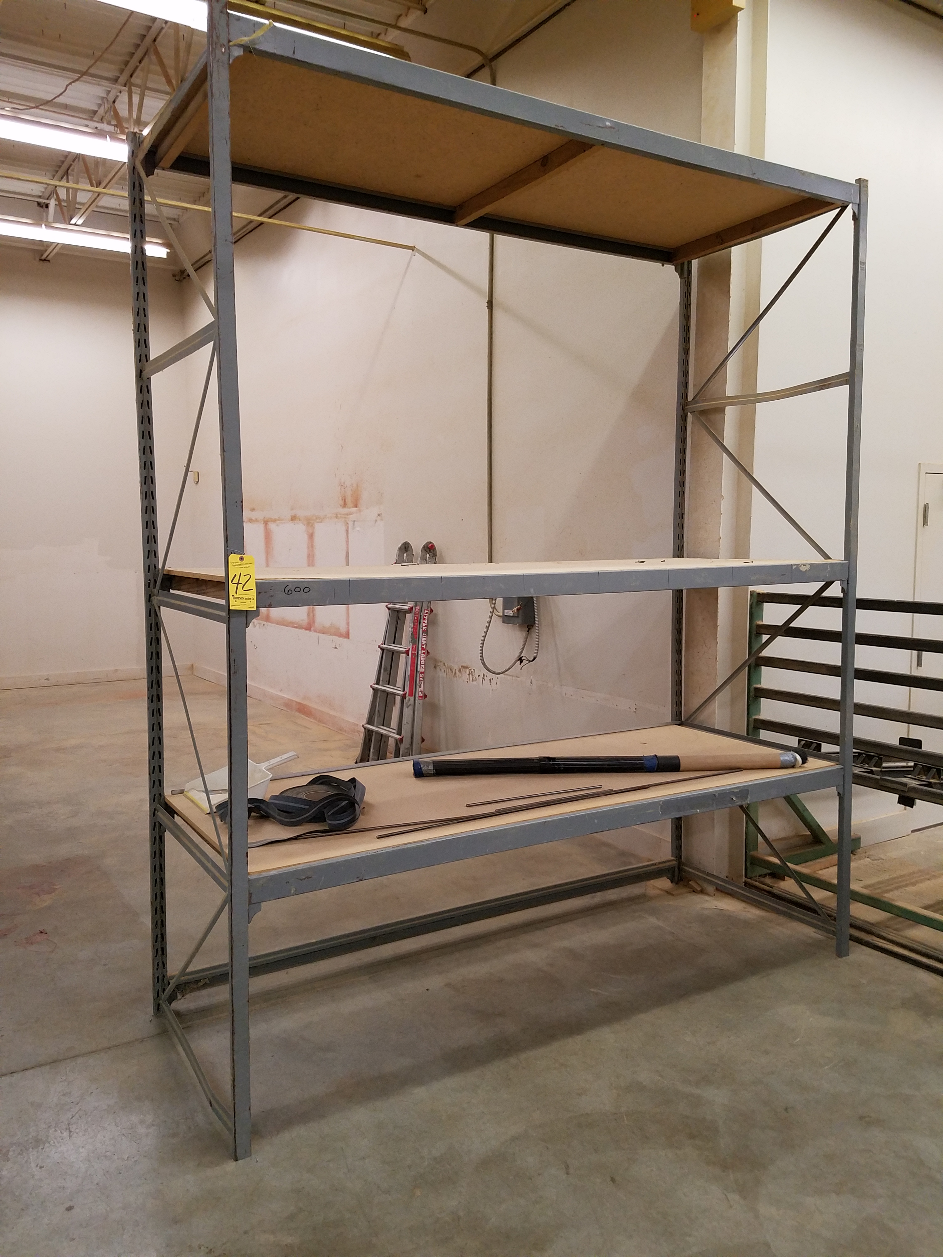 Shelving Unit, 36 in Deep x 96 in Wide x 10 ft. High