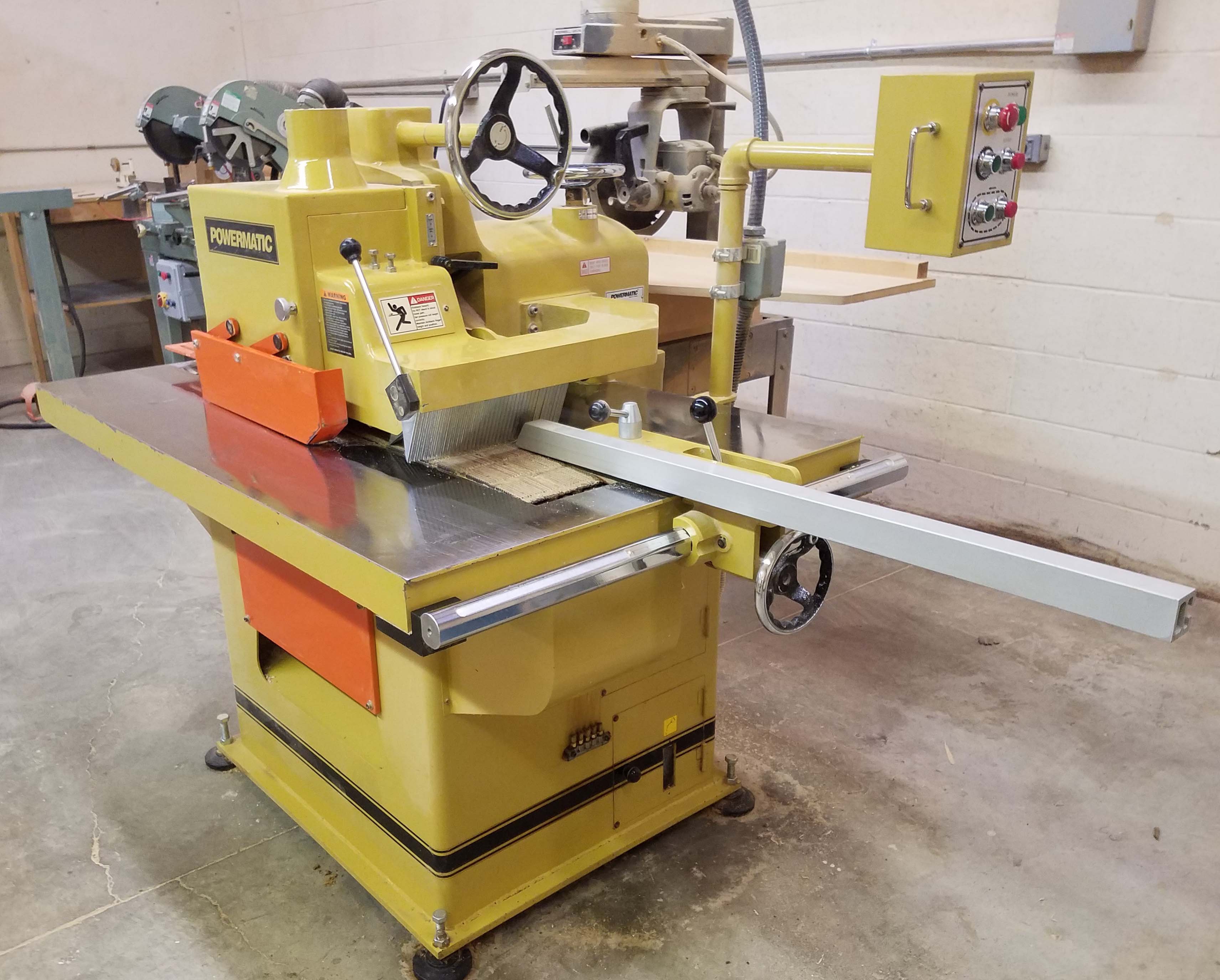 Powermatic Straight Line Rip Saw Model SLR 12 Rip, 15 HP, 2 HP Variable