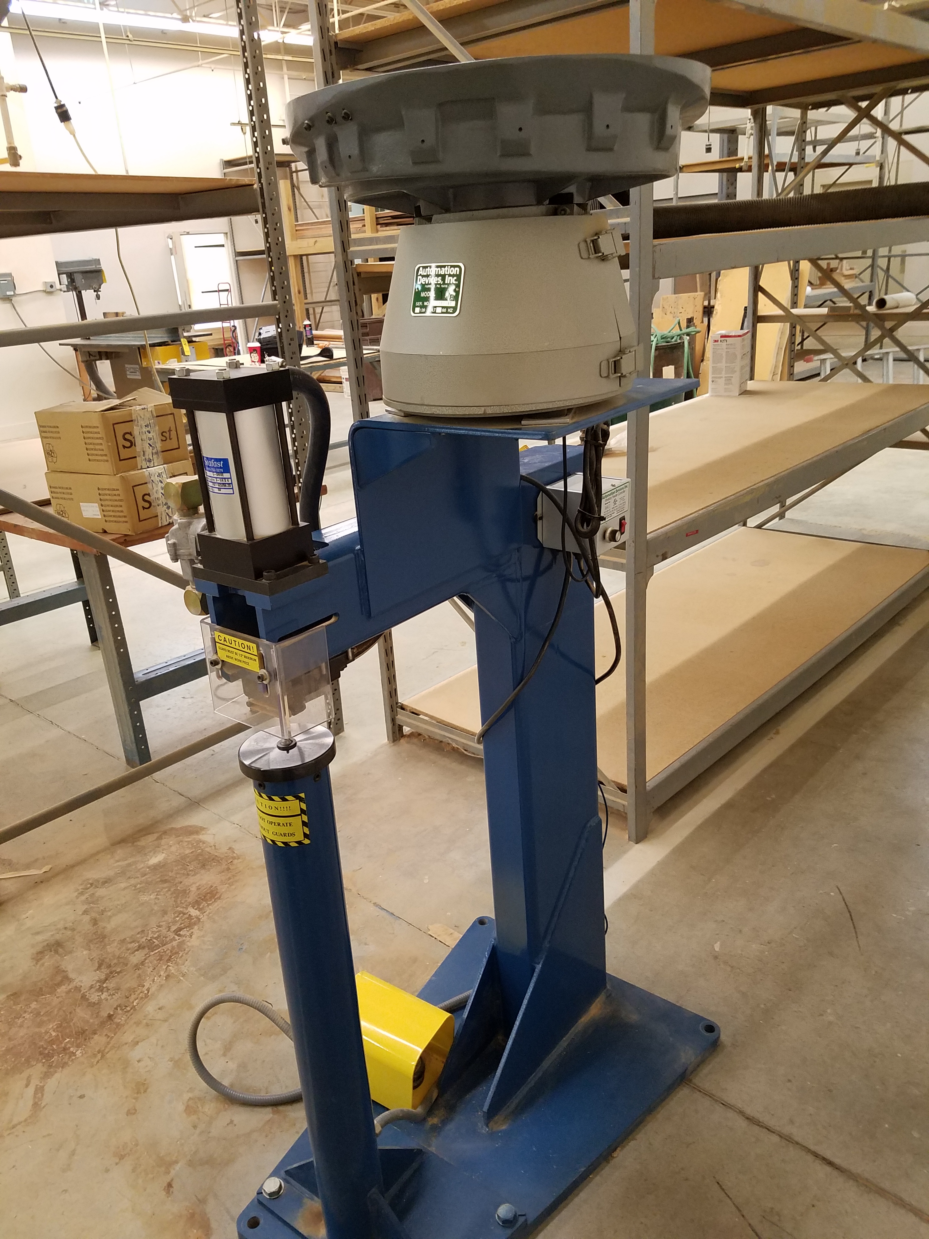 Stafast 5/16 TNut Pneumatic Insert Machine Model HFMRP56, s/n 075645