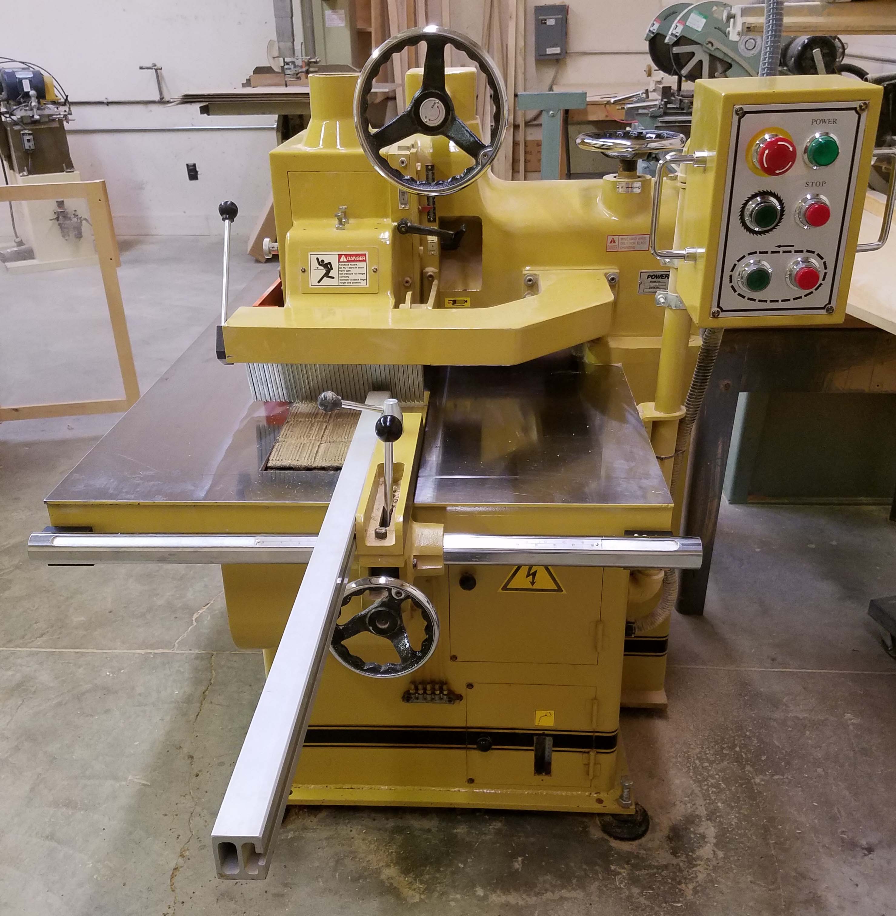 Powermatic Straight Line Rip Saw Model SLR 12 Rip, 15 HP, 2 HP Variable