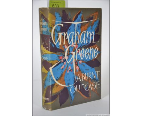 A Burnt-Out Case; GREENE, Graham. Published by Heinemann, London (1961). First Edition. In black cloth with silver titles on 