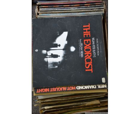 A collection of vinyl long play LP's and 12" records predominately 1980's to include David Bowie, Eurythmics, Michael Jackson