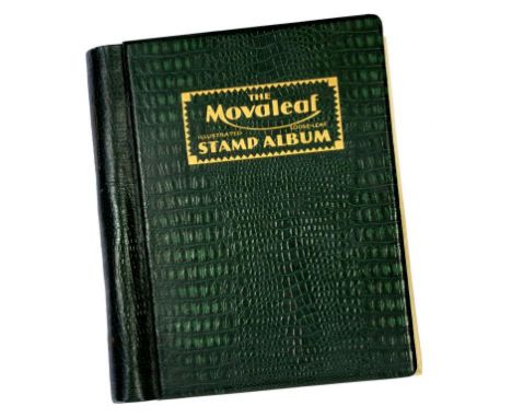 POSTAGE STAMPS.  A GOOD ORIGINAL COLLECTION IN BULGING RAPKIN ALBUM INCLUDING GREAT BRITAIN, EMPIRE AND FOREIGN, M AND U MANY