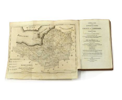 1- Cooke, G A: Topographical and statistical description of the county of Wilts. Nd, c1820. With a folding map plus 4 plates 