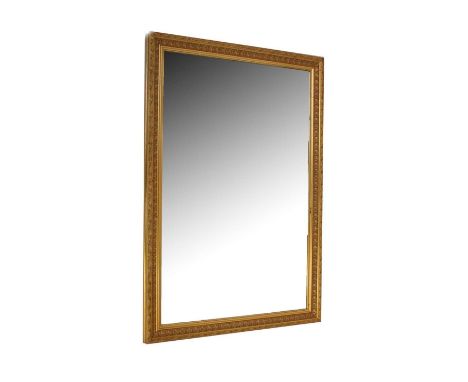 Modern giltwood wall mirror, 42cm x 64.5cm