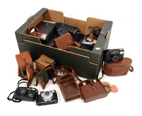 Quantity of vintage cameras to include; Retinette, Canon, Miranda etc. 