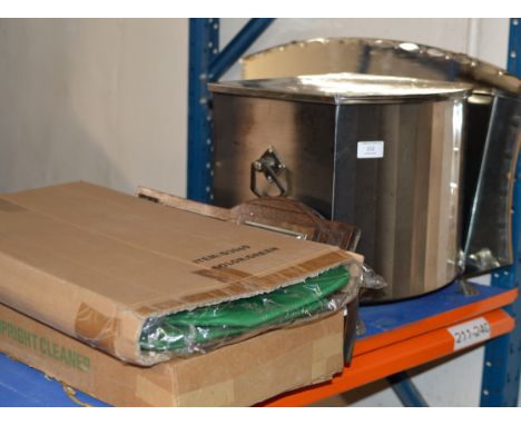 HOLD ALL, COMBINATION BAROMETER, COAL BUCKET, WALL MIRROR ETC     