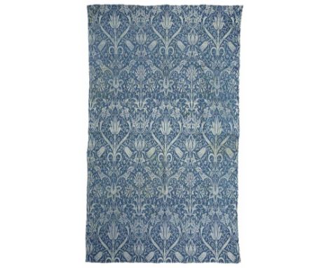 Merton Abbey Mills for Morris &amp; Co 'Tulip and Net' woven woollen panel, circa 1888-89 designed by John Henry Dearle 106cm