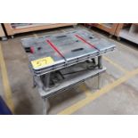 HUSKY FOLDING WORK TABLE