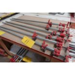 6 BAR CLAMPS 4FT.