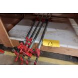 4 BAR CLAMPS 4FT.