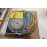 LOT OF ASSORTED SAW BLADES