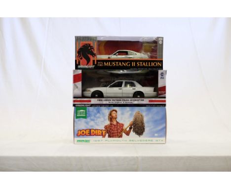   Assorted 1:18 Scale Car Models x 3  