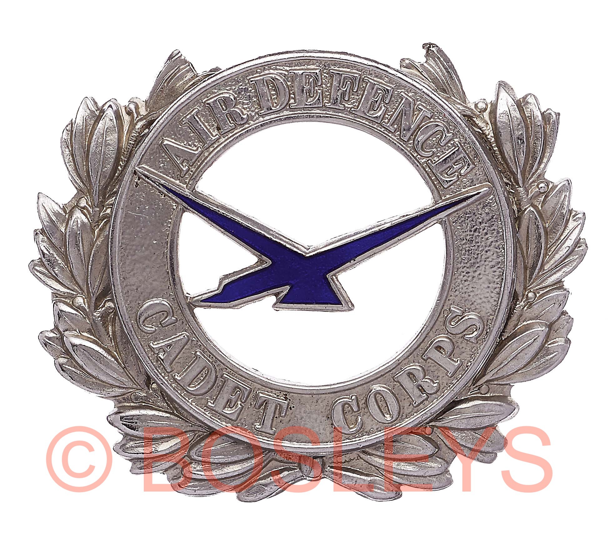 Air Defence Cadet Corps Officer’s cap badge circa 1938-41. A goo ...