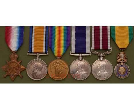 Royal Marine Light Infantry Meritorious Service Medal, French Militaire Group of Six Medals. Awarded to PO9900 Quartermaster 