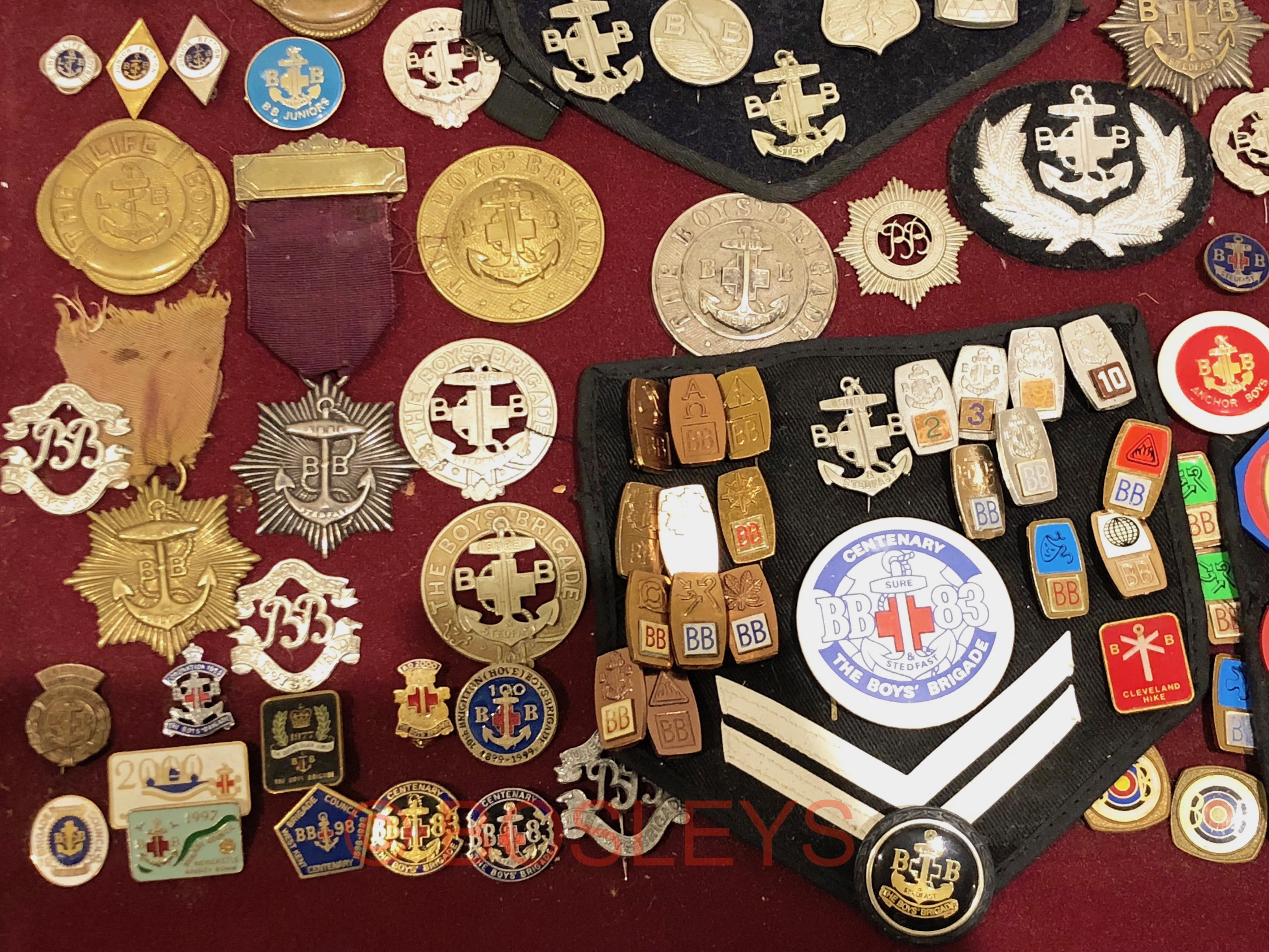 Boys Brigade Badges etc.An interesting and large selection, including ...