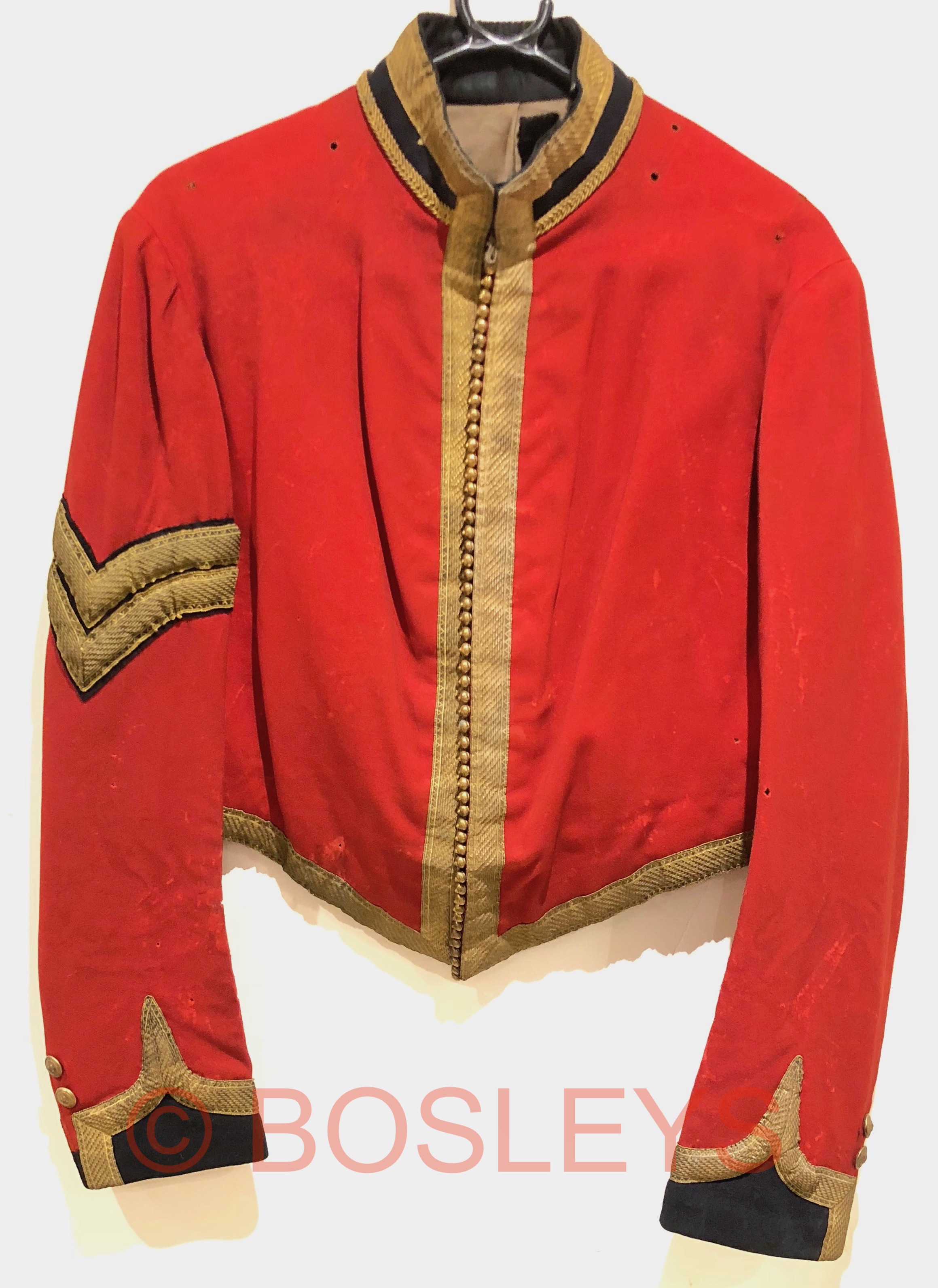 Victorian Lothians and Berwickshire Yeomanry NCO’s Victorian Mess Dress ...