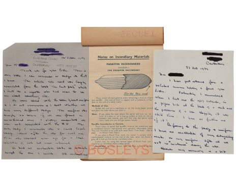 WW2 Home Guard Auxiliary Unit Training Manual “Calendar 1937”.A very rare example of the clandestine training Manual disguise