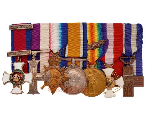 WW1 3rd Bn Duke of Cornwalls’ Light Infantry / 173rd Tunnelling Company CO’s DSO, MC Group of Seven Medals.An outstanding gro