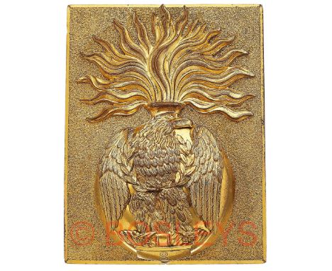 87th (Royal Irish Fusiliers) Regiment of Foot Victorian pre 1855 Officer’s shoulder belt plate.A very fine and scarce large e